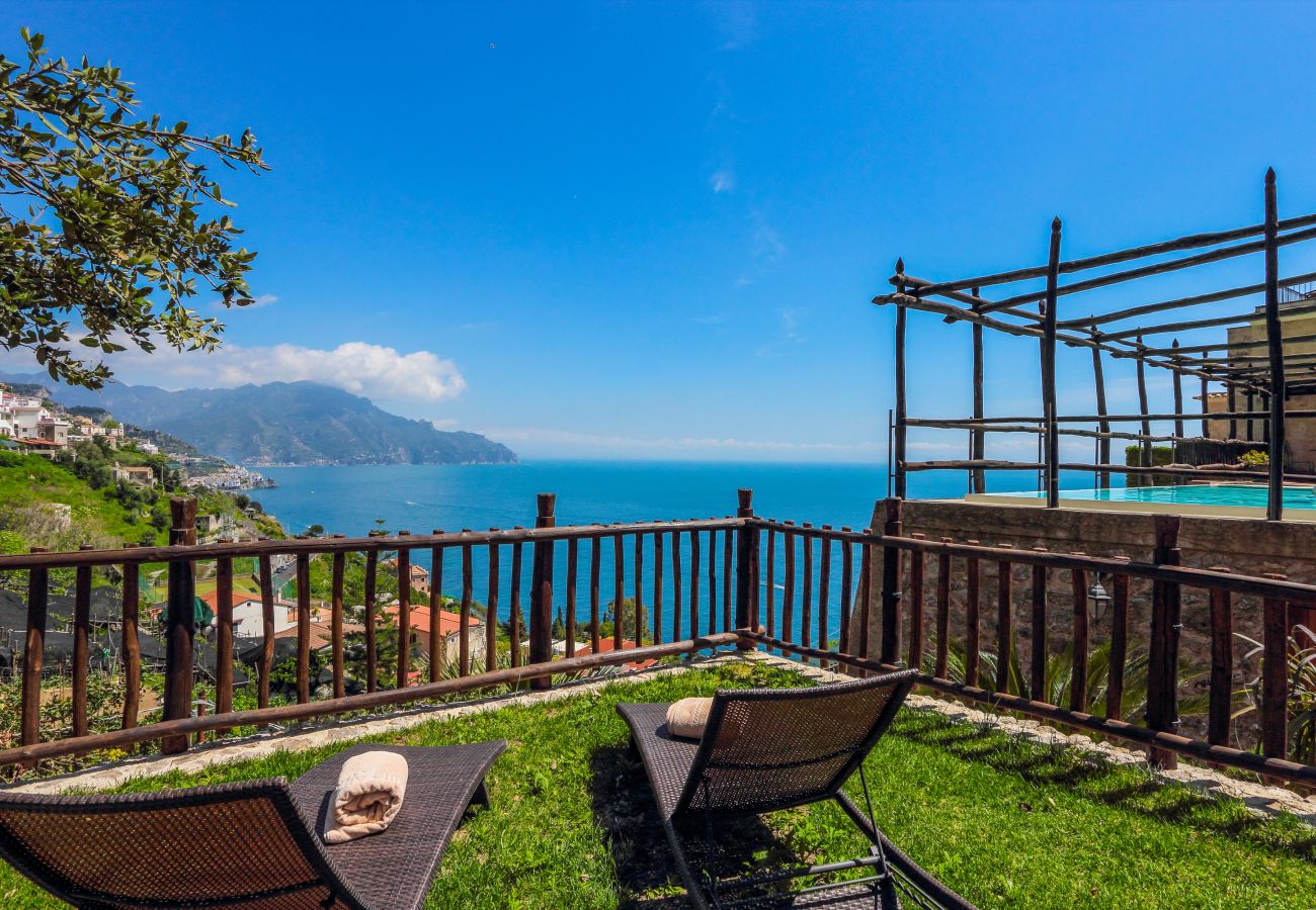 Villa a Amalfi - Villa Alba di Amalfi - With infinity pool and sea