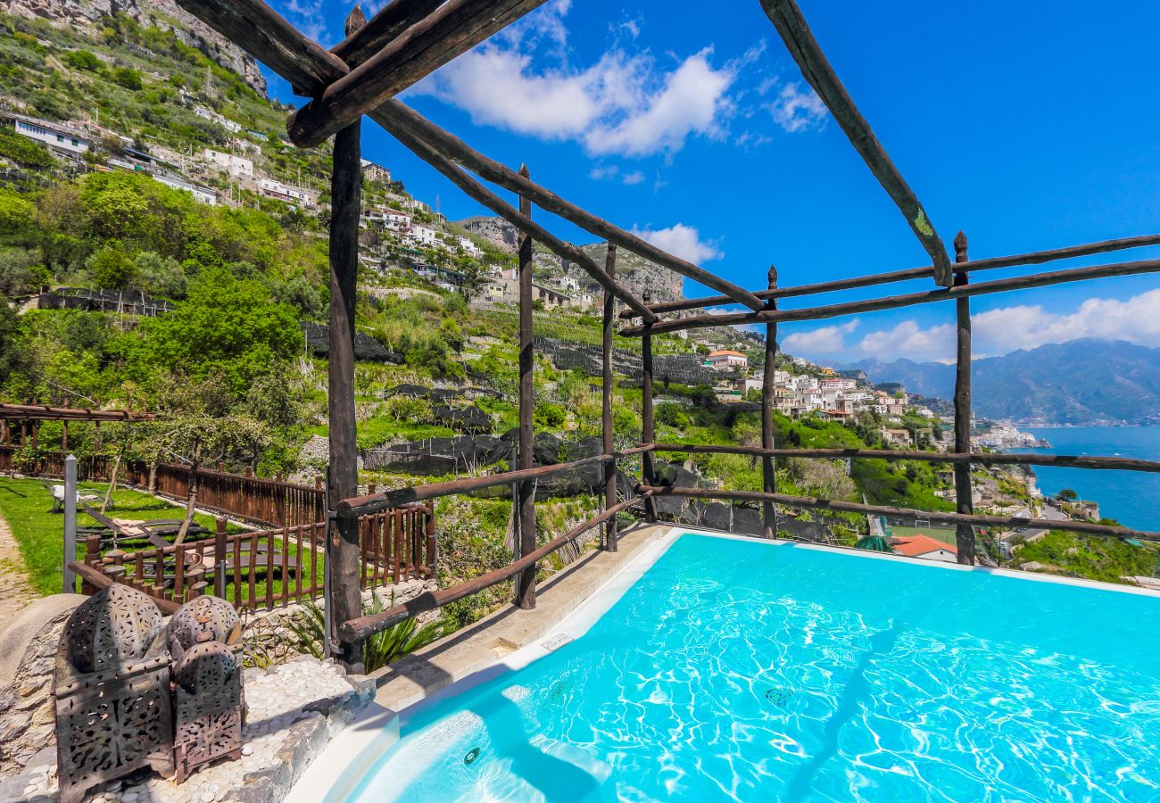 Villa a Amalfi - Villa Alba di Amalfi - With infinity pool and sea