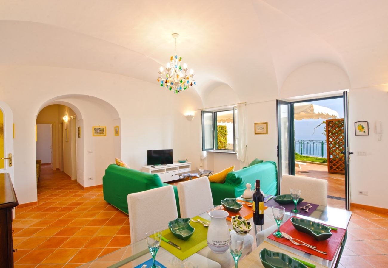 Villa a Praiano - Casa Giorgia - Villa vista mare, ideale per grandi gruppi