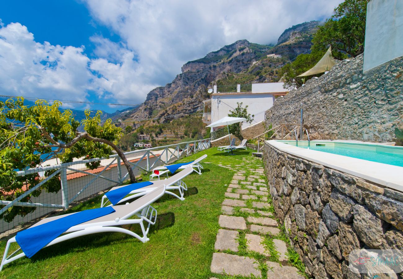 Villa a Praiano - Villa Imperati - Splendida villa con piscina privata vista mare