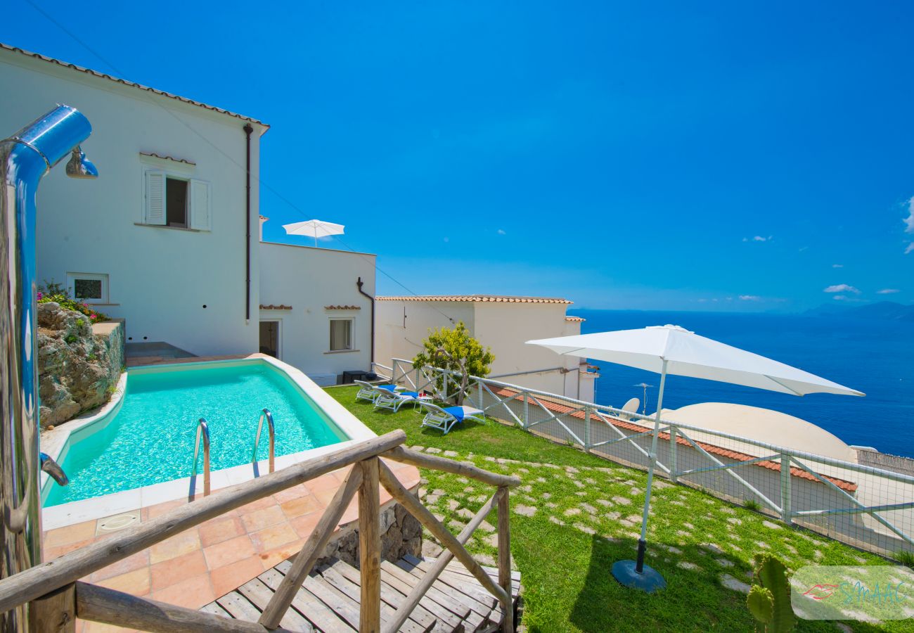 Villa a Praiano - Villa Imperati - Splendida villa con piscina privata vista mare