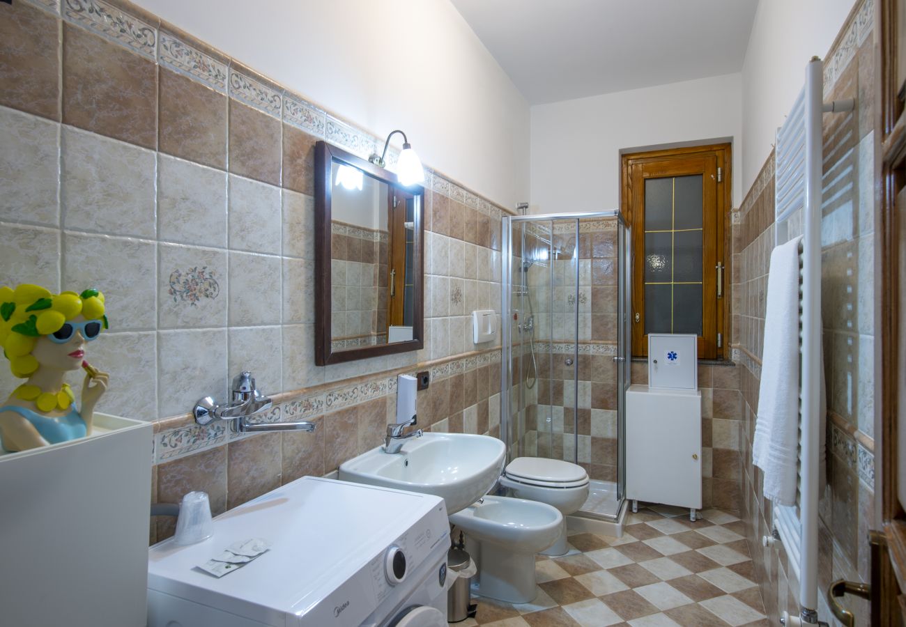 Villa a Pogerola - Villa Gioiello - Piscina vista mare con cromoterapia 