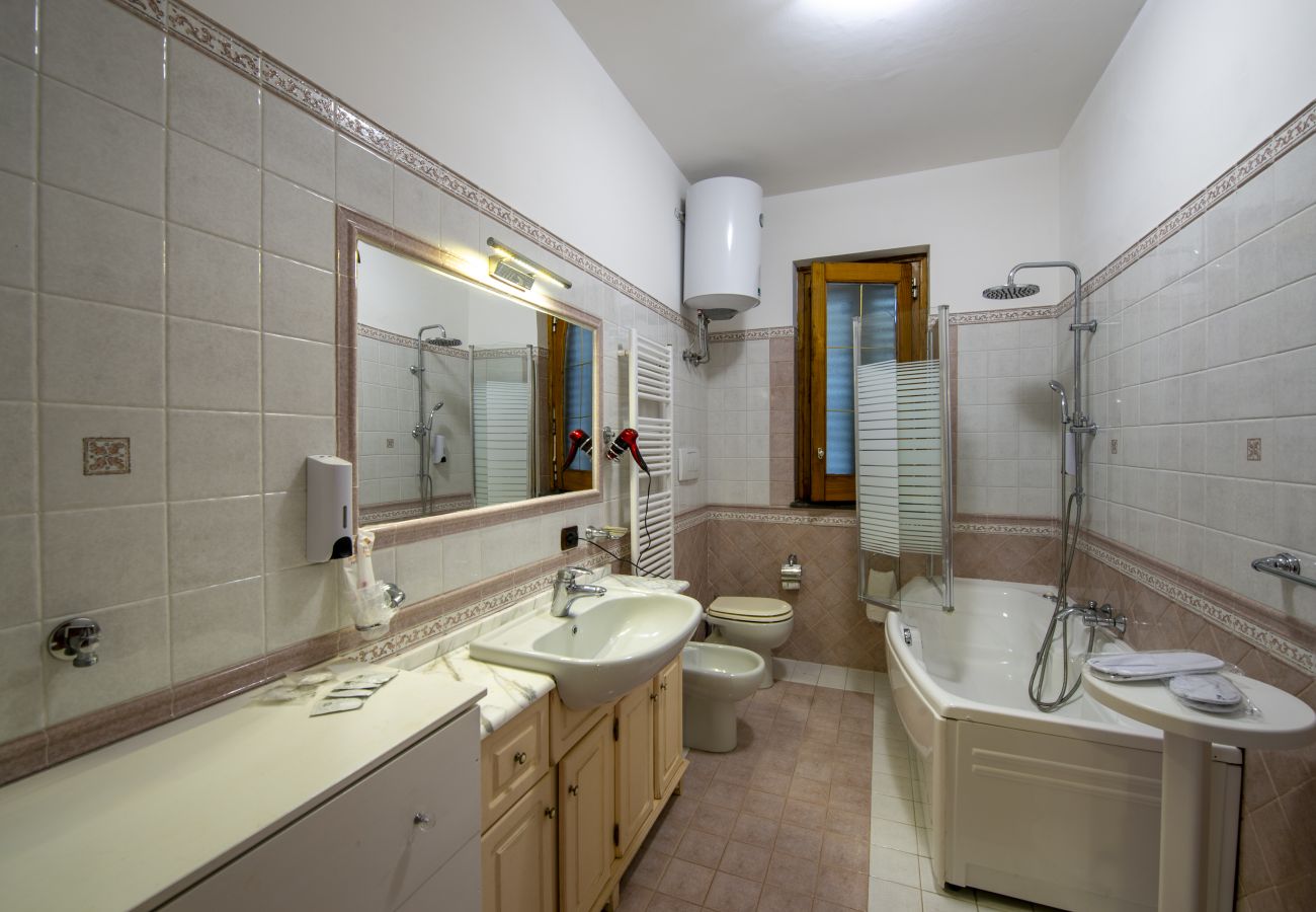 Villa a Pogerola - Villa Gioiello - Piscina vista mare con cromoterapia 