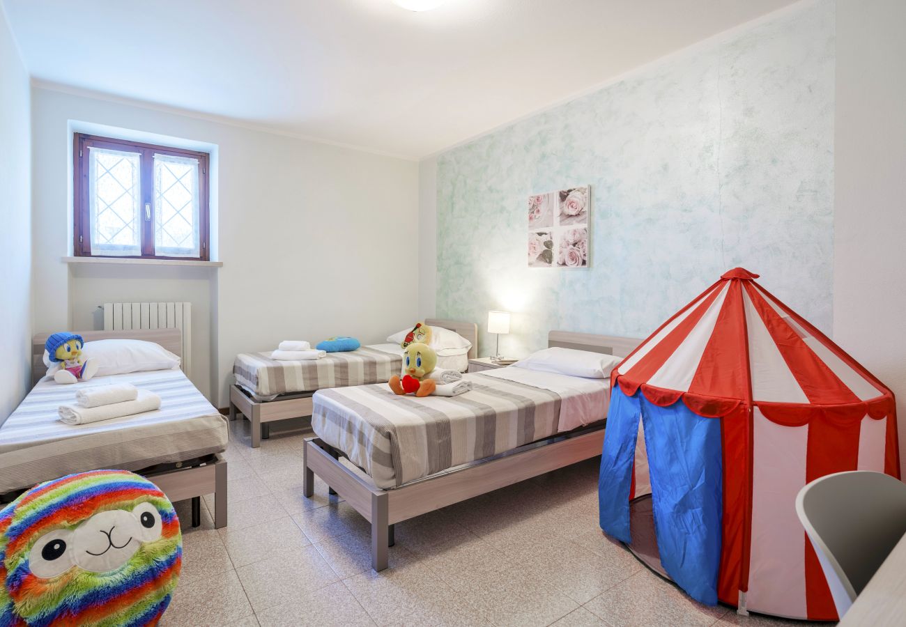 Appartamento a Lazise - Regarda – appartamento familiare Rosa Tea 6, divertimento per i tuoi bambini
