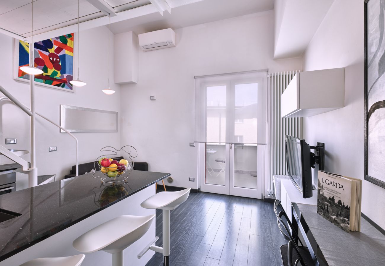 Studio a Bardolino - Regarda - studio The Beach con vista lago e wifi vicino alla spiaggia