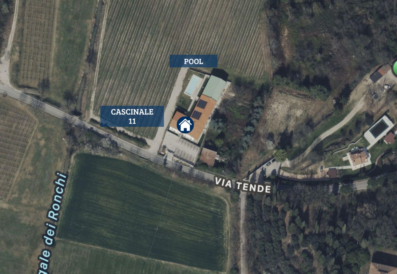 Appartamento a Lazise - Regarda - Appartamento di design Cascinale 11 con piscina, terrazza, a/c
