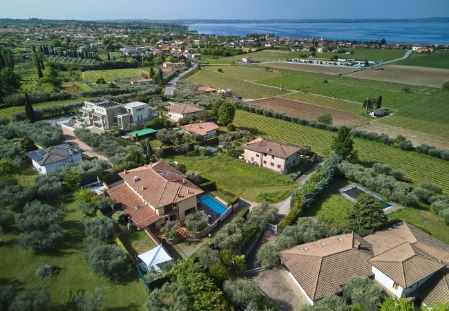Villa a Lazise - Regarda - Villa Celebrity  con vista lago e piscina