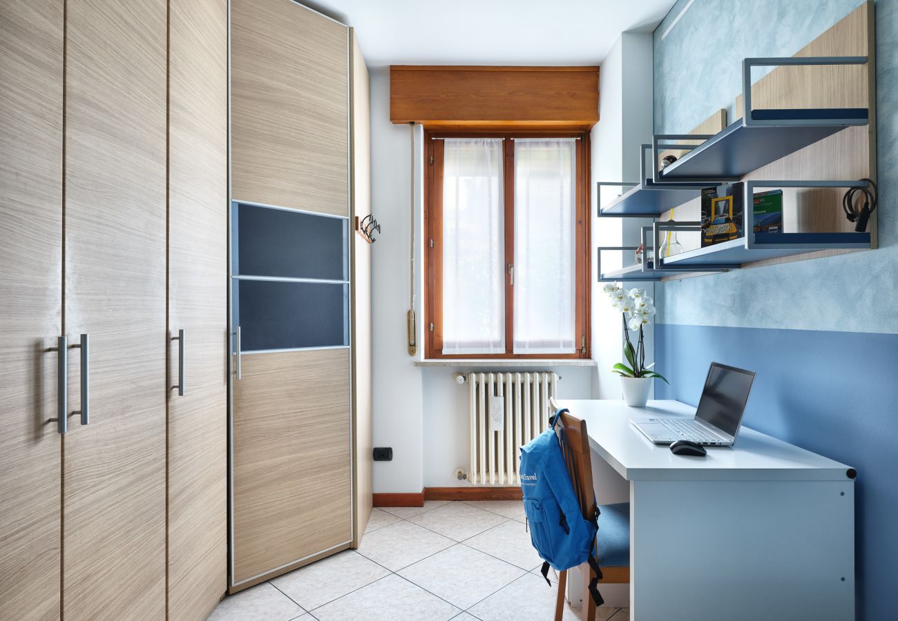 Appartamento a Bardolino - Regarda - La Casa di Fido con 3 camere, 2 bagni, giardino recintato
