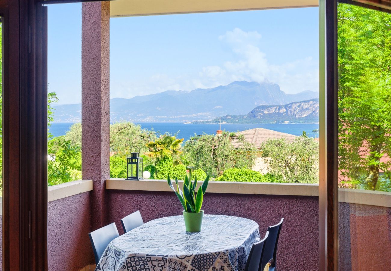 Appartamento a Bardolino - Regarda - Blue View 3 bilocale con piscina e vista lago