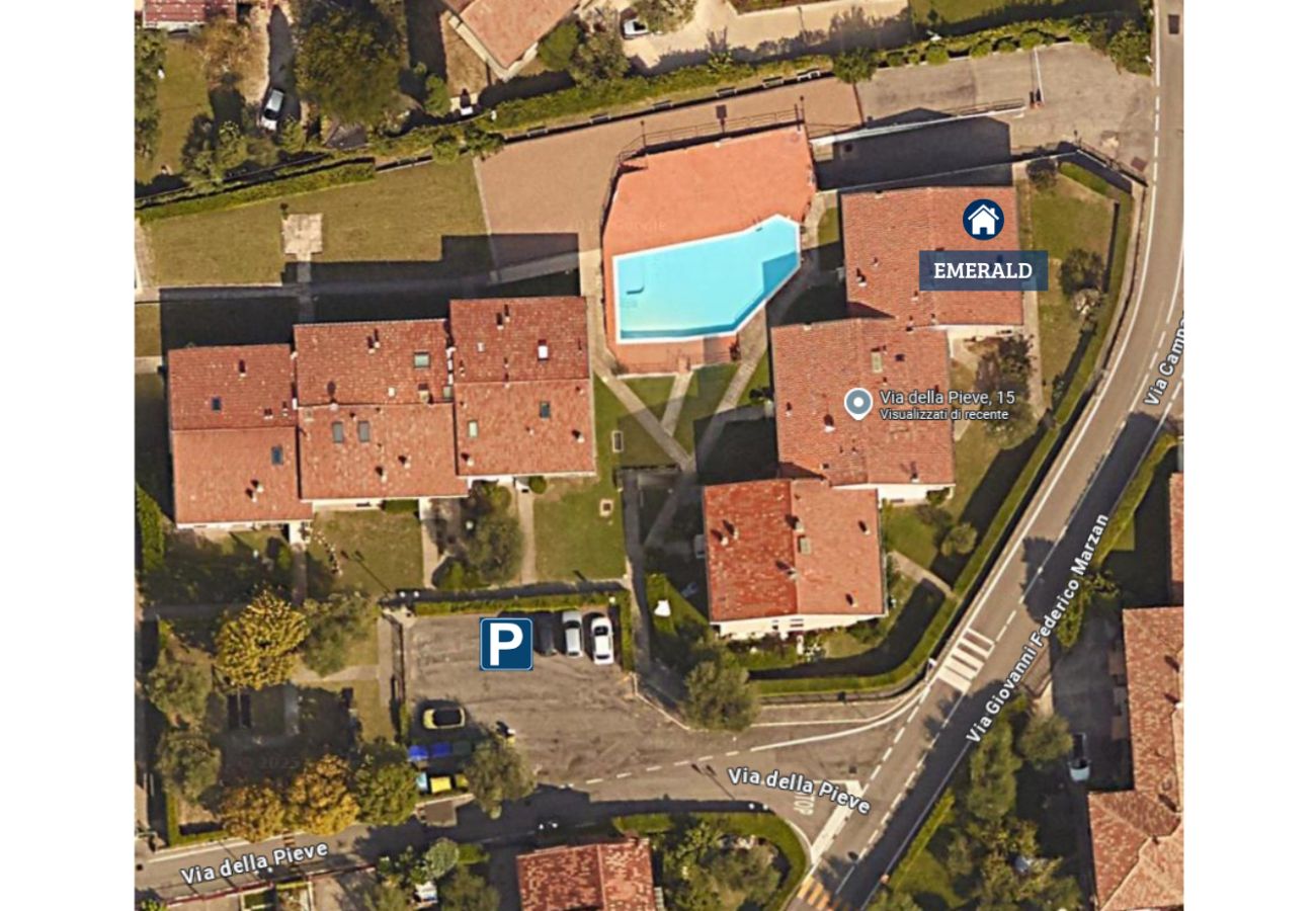 Appartamento a Bardolino - Regarda - Appartamento Emerald con piscina a pochi pasisi dalla spiaggia