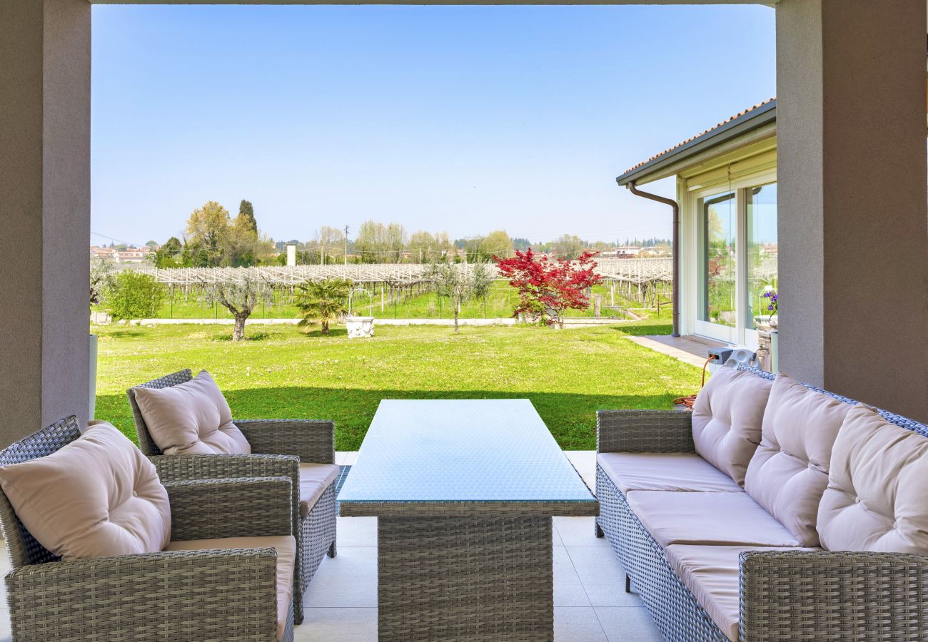 Appartamento a Lazise - Regarda - Lagobaldo bilocale con piscina e giardino