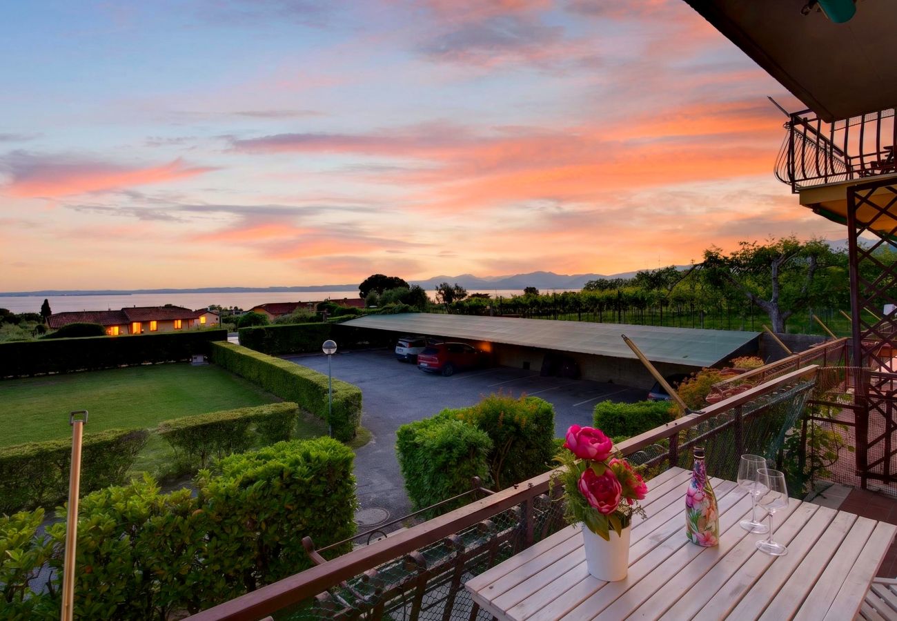Appartamento a Bardolino - Sunset Bardolino Apartment con vista lago, piscina, tennis