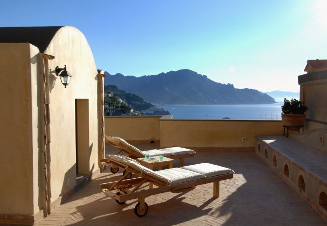 Villa in Amalfi - Villa Alba di Amalfi - Mit Infinity-Pool und Meer