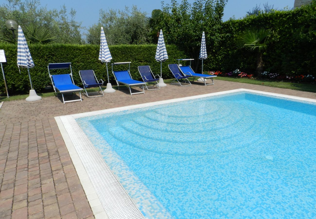 Studio in Lazise - Regarda - Studio Residence Allegra mit Pool, Wlan, Garten mit Grillplatz