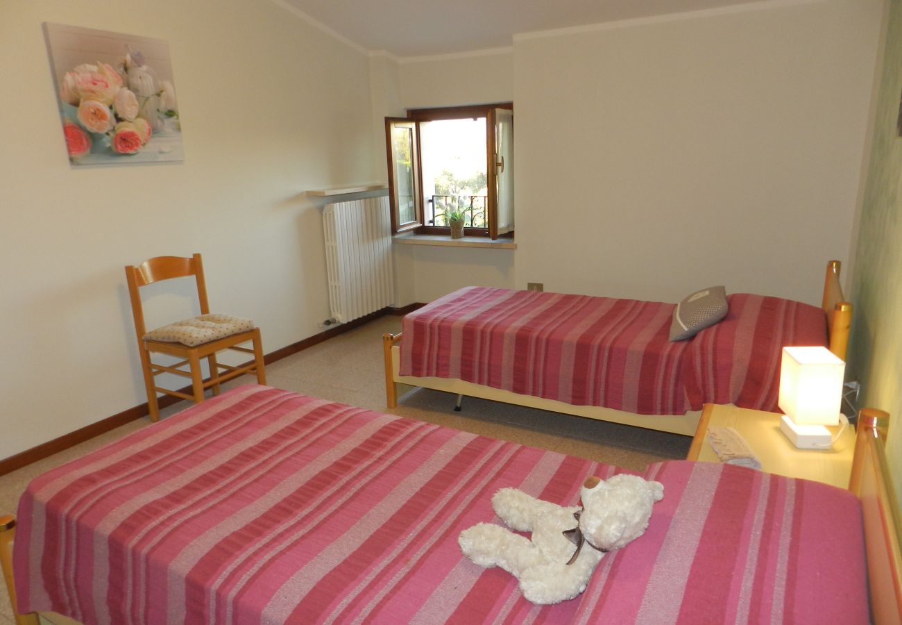 Ferienwohnung in Lazise - Regarda- Wohnung Rosa Alba 7 mit Campingplatz und Strand Eintritt