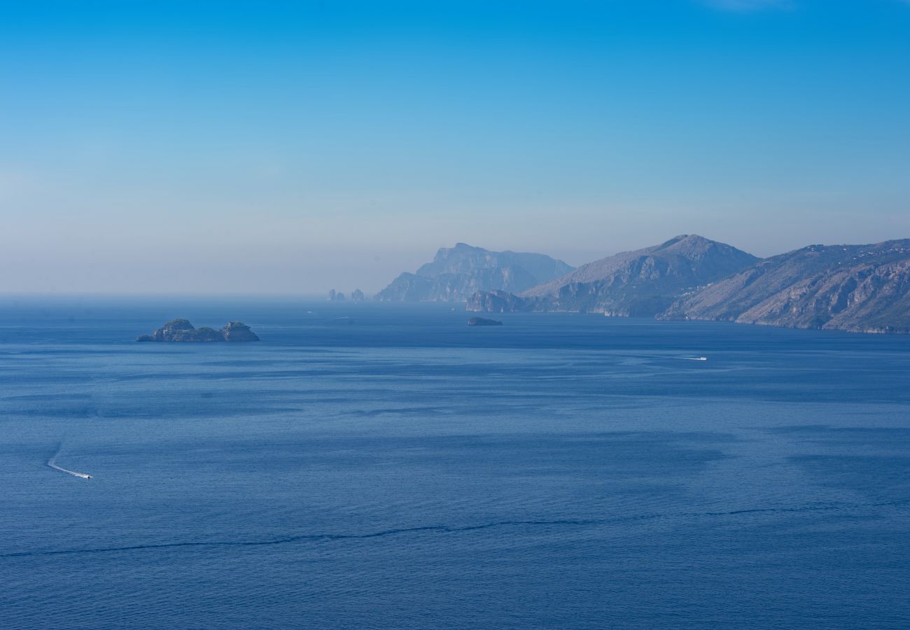 Ferienhaus in Praiano - Casa Punta Paradiso - Romantisches Refugium mit Meerblick