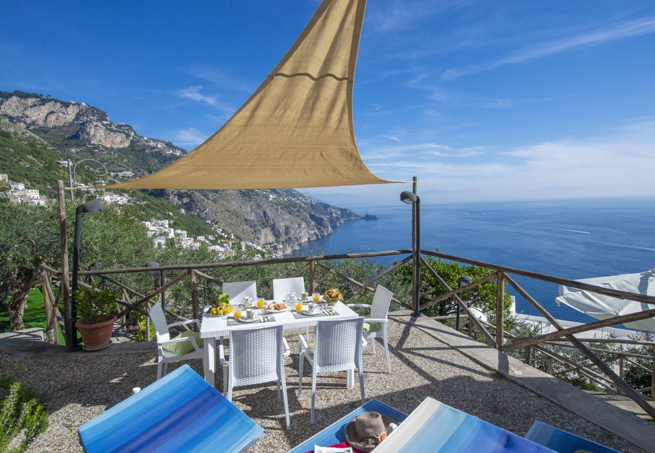 Ferienhaus in Praiano - Casa Punta Paradiso - Romantisches Refugium mit Meerblick