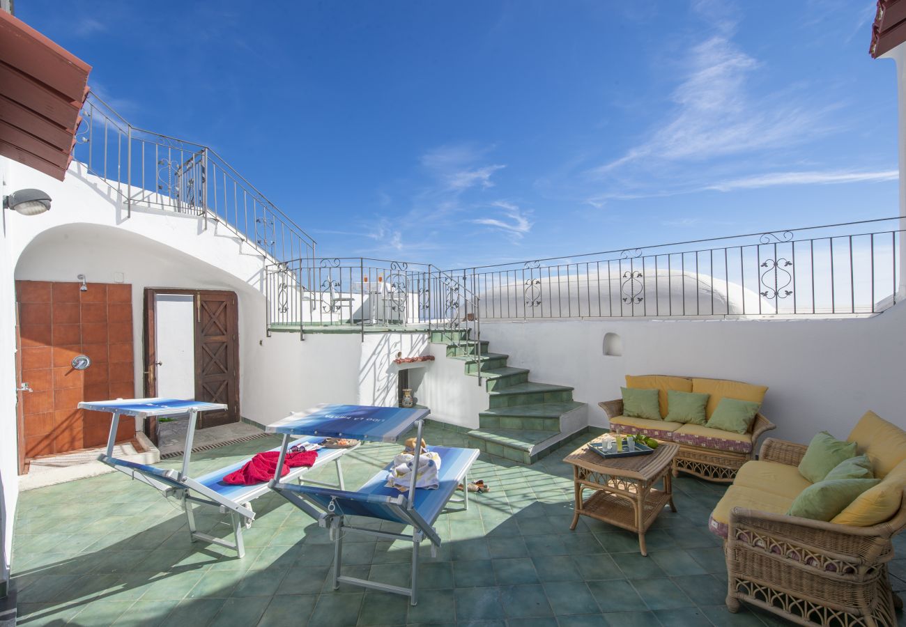 Ferienhaus in Praiano - Casa Punta Paradiso - Romantisches Refugium mit Meerblick