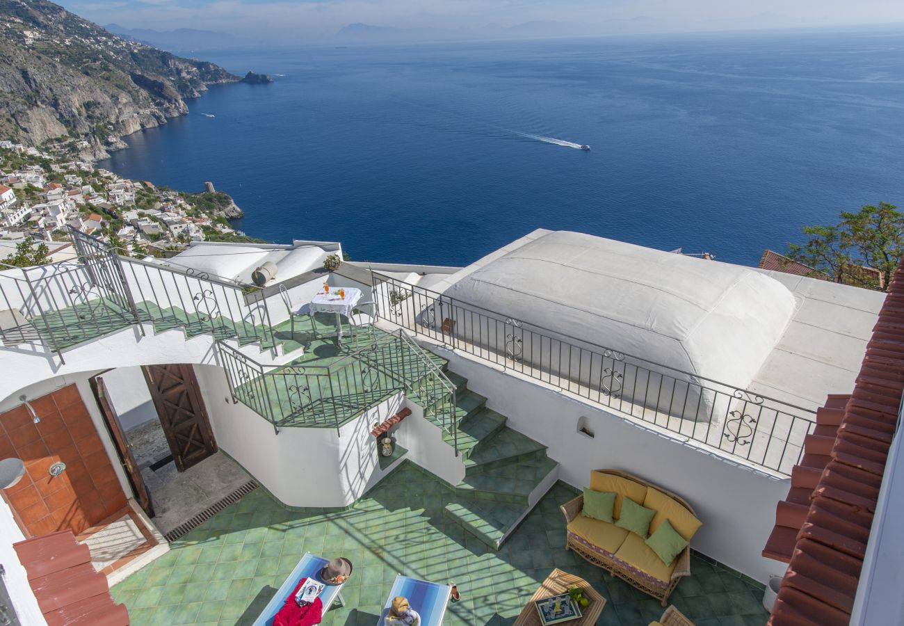 Ferienhaus in Praiano - Casa Punta Paradiso - Romantisches Refugium mit Meerblick