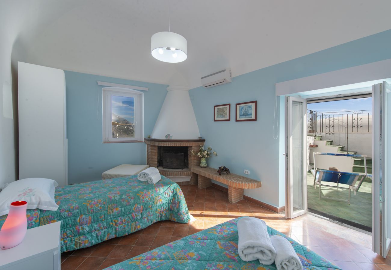 Ferienhaus in Praiano - Casa Punta Paradiso - Romantisches Refugium mit Meerblick