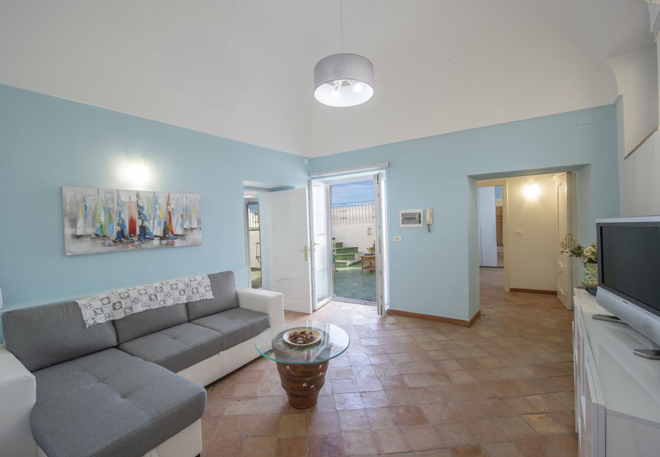 Ferienhaus in Praiano - Casa Punta Paradiso - Romantisches Refugium mit Meerblick
