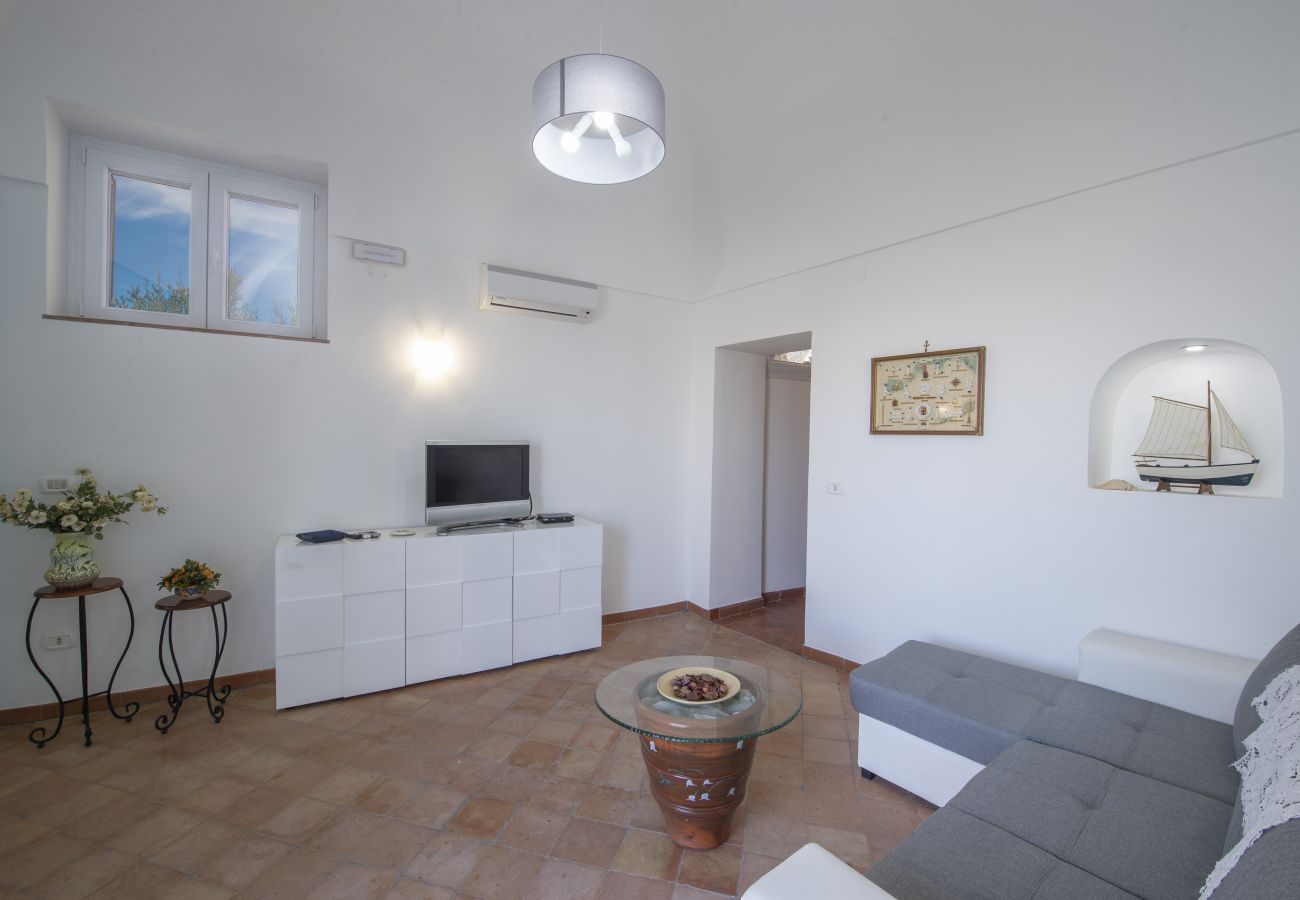 Ferienhaus in Praiano - Casa Punta Paradiso - Romantisches Refugium mit Meerblick