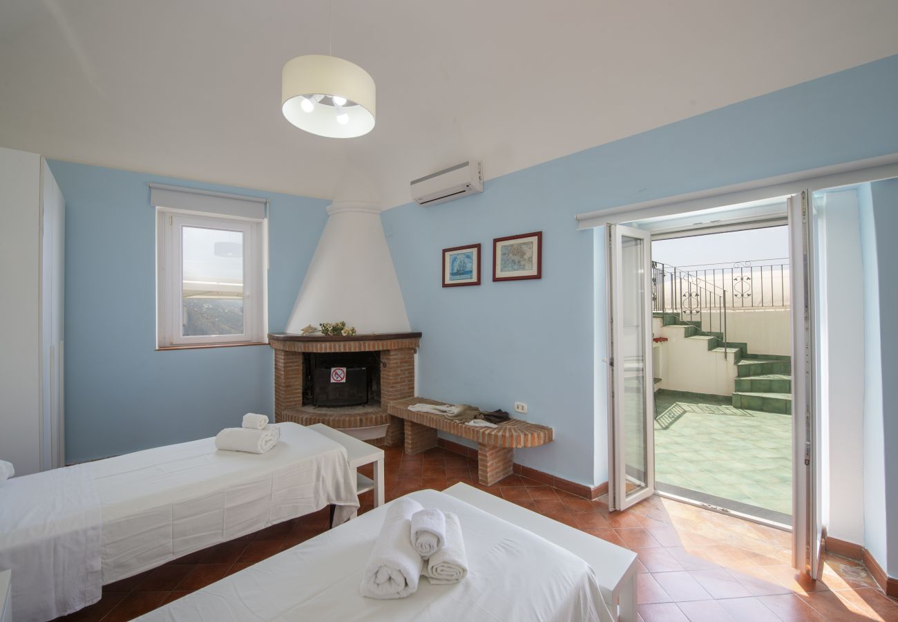 Ferienhaus in Praiano - Casa Punta Paradiso - Romantisches Refugium mit Meerblick