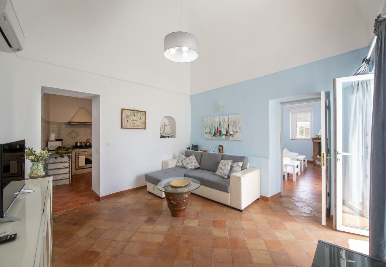 Ferienhaus in Praiano - Casa Punta Paradiso - Romantisches Refugium mit Meerblick