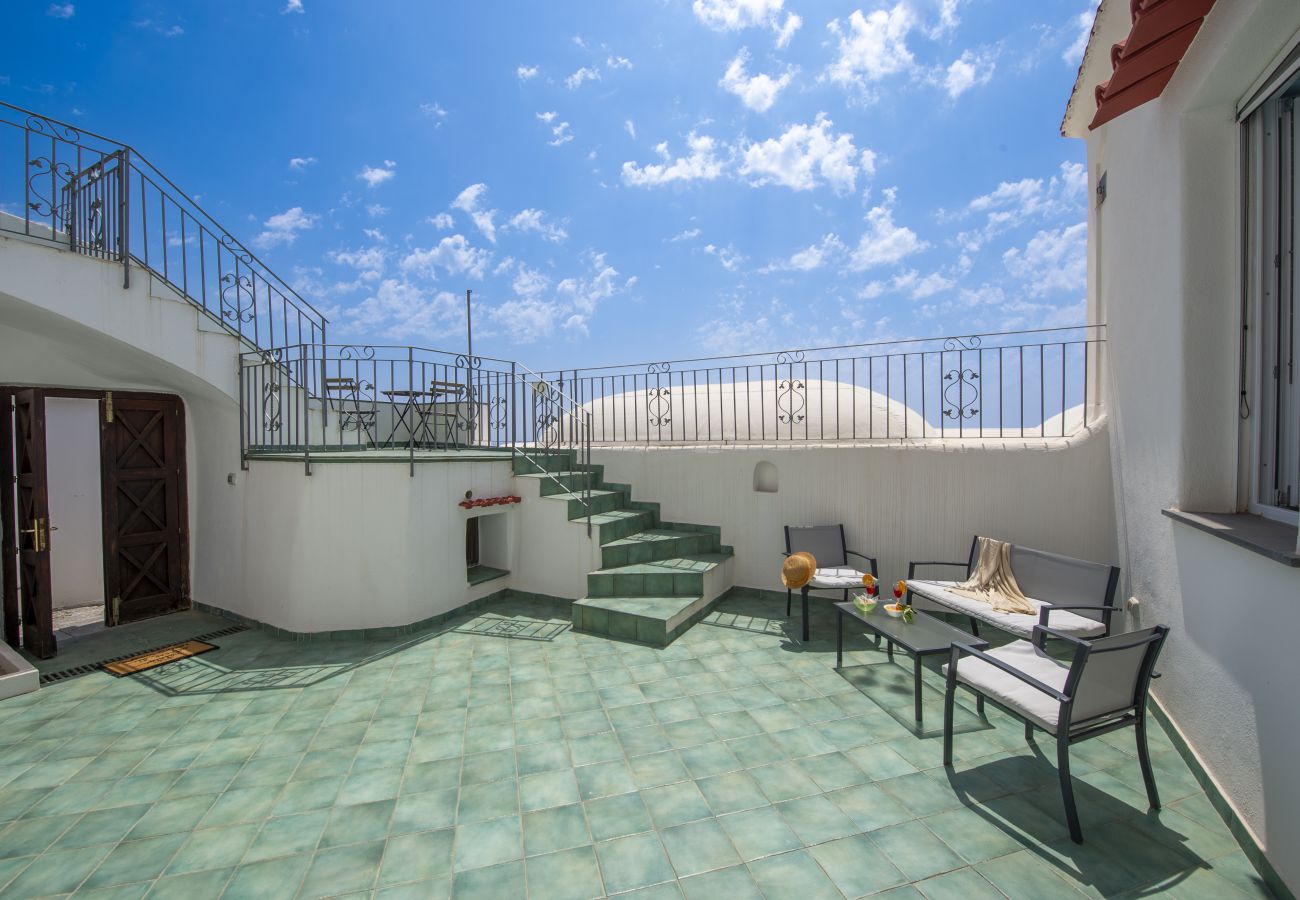 Ferienhaus in Praiano - Casa Punta Paradiso - Romantisches Refugium mit Meerblick