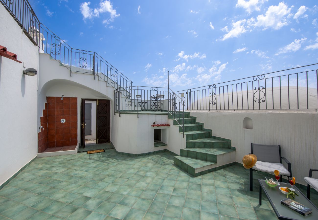 Ferienhaus in Praiano - Casa Punta Paradiso - Romantisches Refugium mit Meerblick