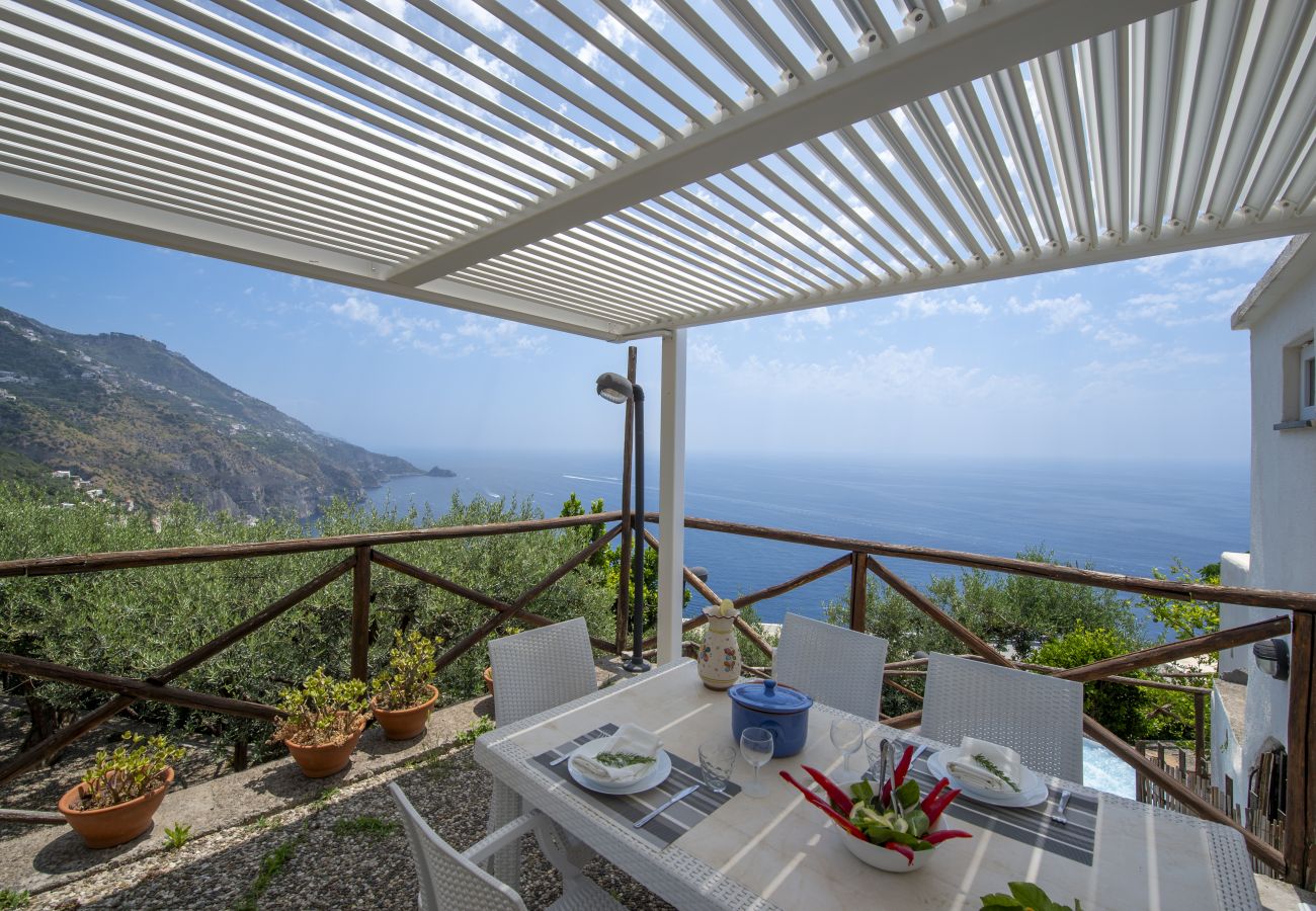 Ferienhaus in Praiano - Casa Punta Paradiso - Romantisches Refugium mit Meerblick