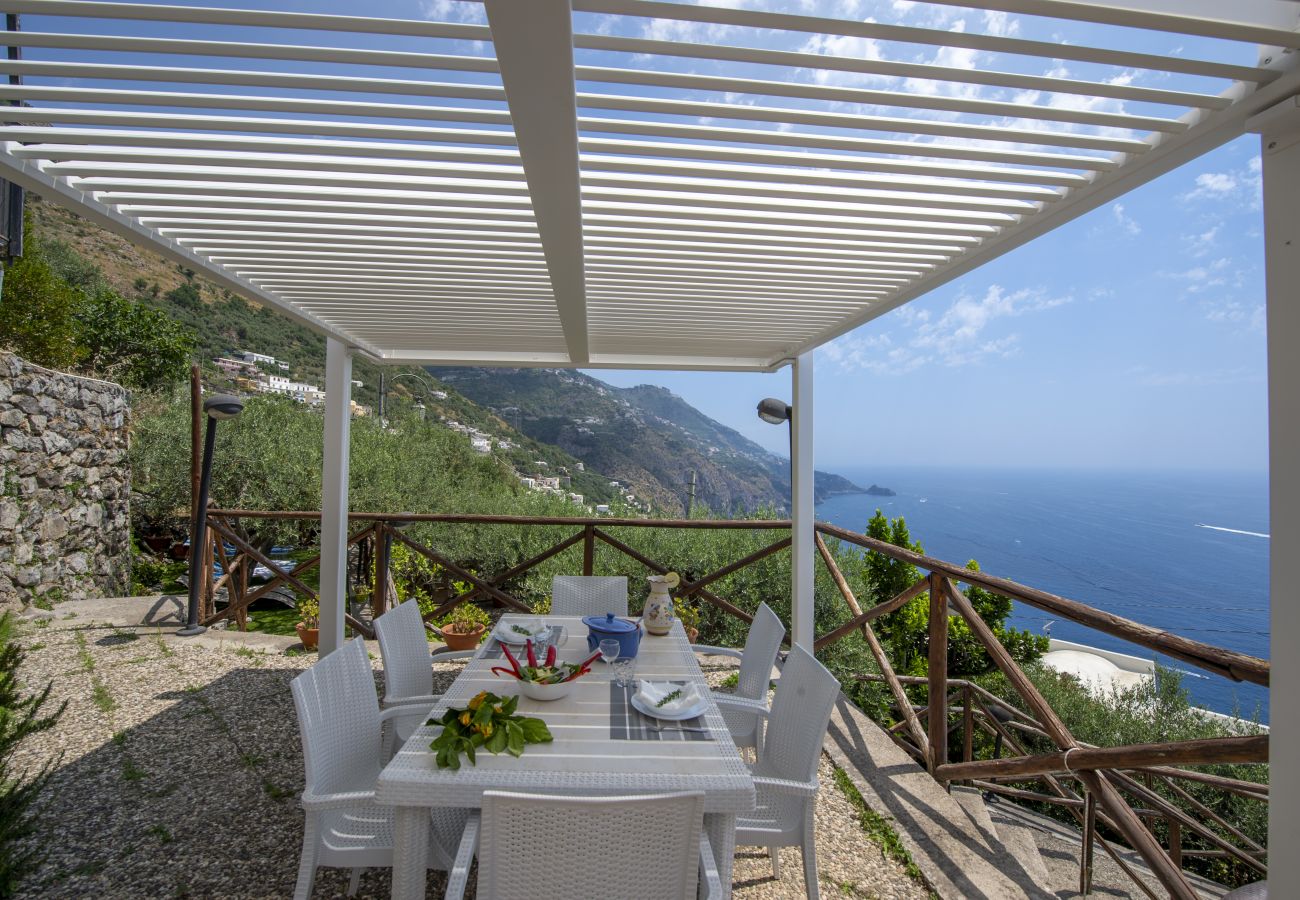 Ferienhaus in Praiano - Casa Punta Paradiso - Romantisches Refugium mit Meerblick