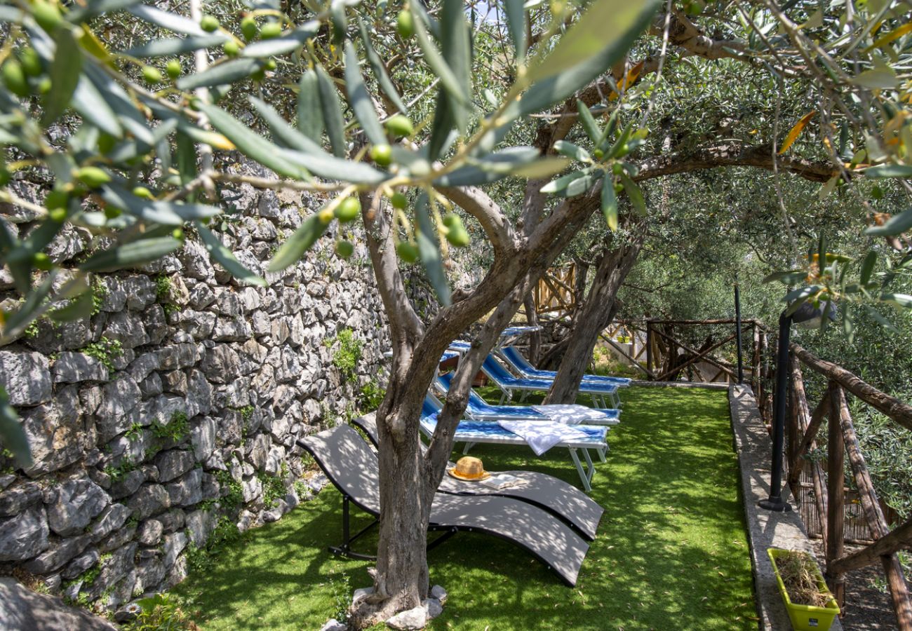 Ferienhaus in Praiano - Casa Punta Paradiso - Romantisches Refugium mit Meerblick