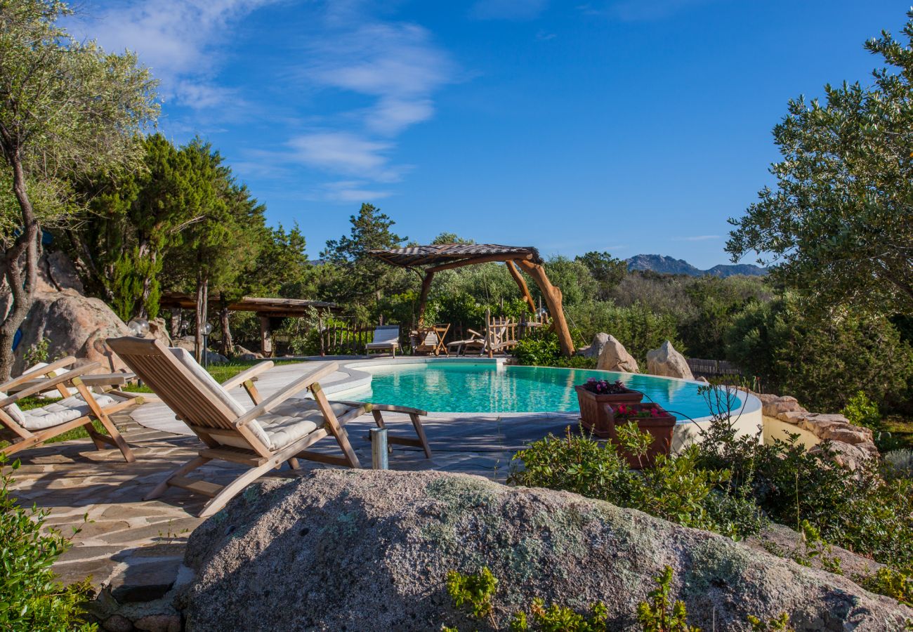 Villa in Porto Rotondo - Villa Sa Jaga - Infinity-Pool mit Blick auf den Sonnenuntergang, Porto Rotondo