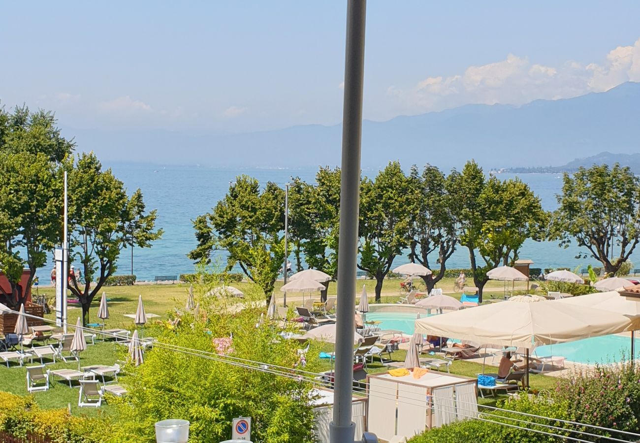 Studio in Bardolino - Regarda - Studio The Beach mit Seeblick am Strand in Cisano di Bardolino