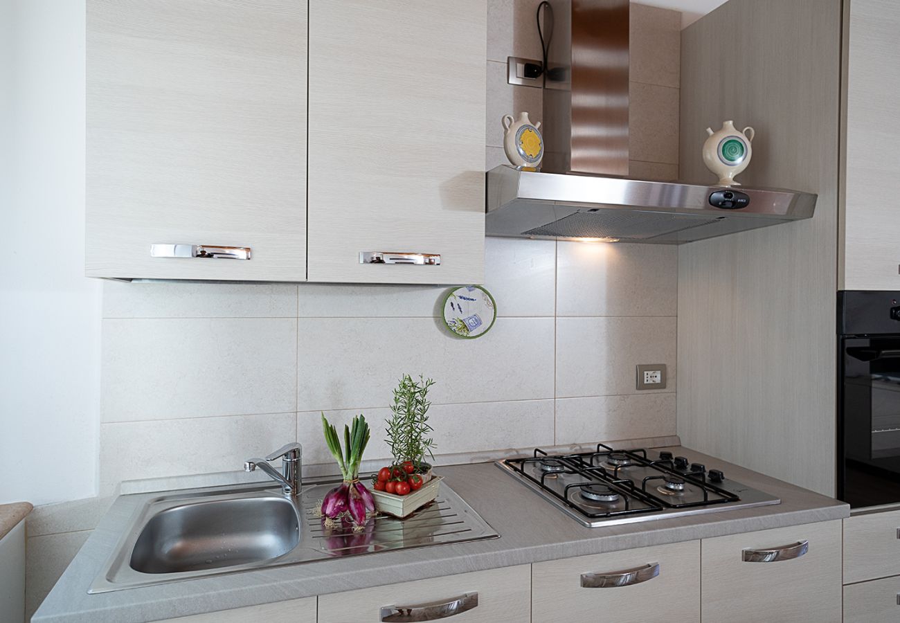 Ferienhaus in Bardolino - Regarda - Casa Rossa, romantisches Rustico  mit Wlan und Klimaanlage