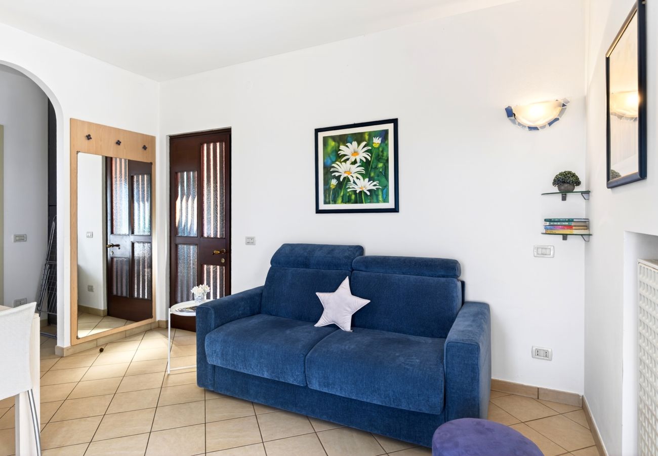 Ferienwohnung in Bardolino - Regarda - Ferienwohnung Blue View 1 mit Pool, Seeblick, Wlan, 1 Schlafzimmer