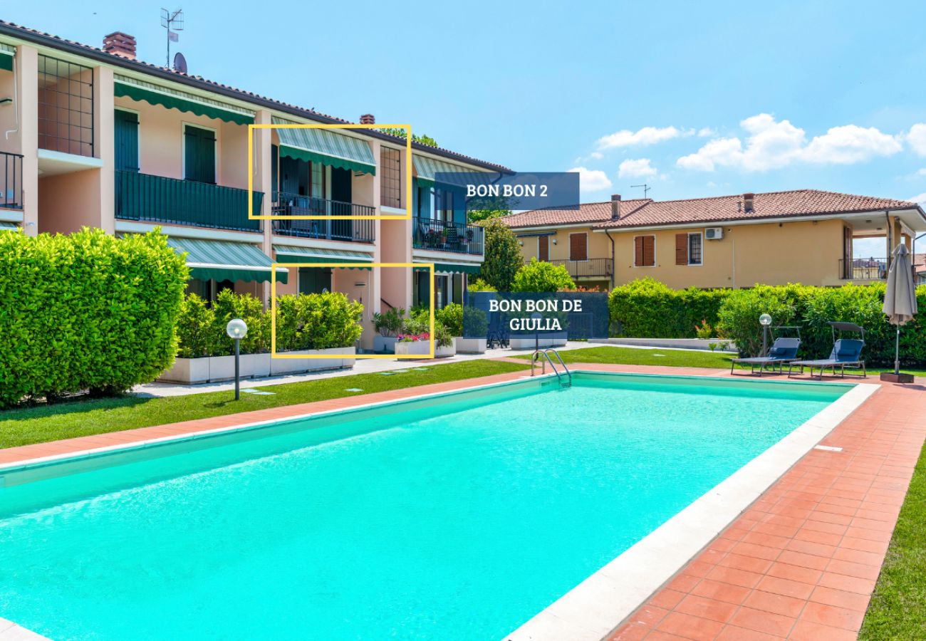 Ferienwohnung in Lazise - Stilvoller eingerichtete Zweizimmerwohnung 