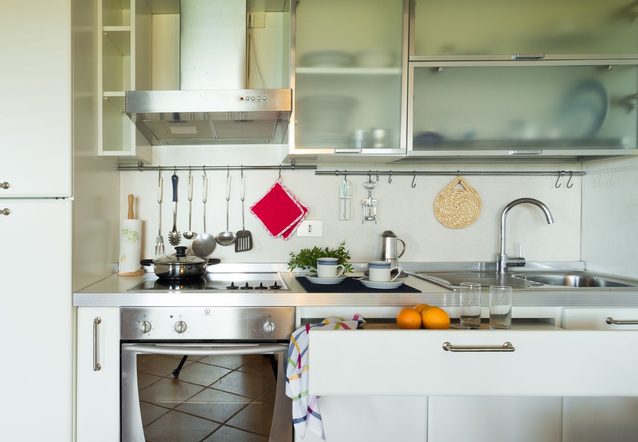 Ferienwohnung in Porto Rotondo - Caletta Nest 93 - Meerblick, Pool, Tennisplatz in La Caletta