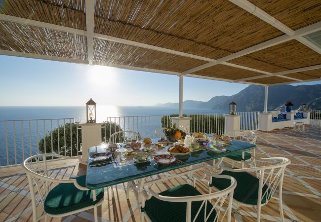 Villa in Praiano - Luxury Villa Malika - Atemberaubende Aussicht auf Capri und Positano
