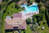 Villa in Porto San Paolo - Villa Halliv - Infinity-Pool mit Blick auf die Bucht von Tavolara