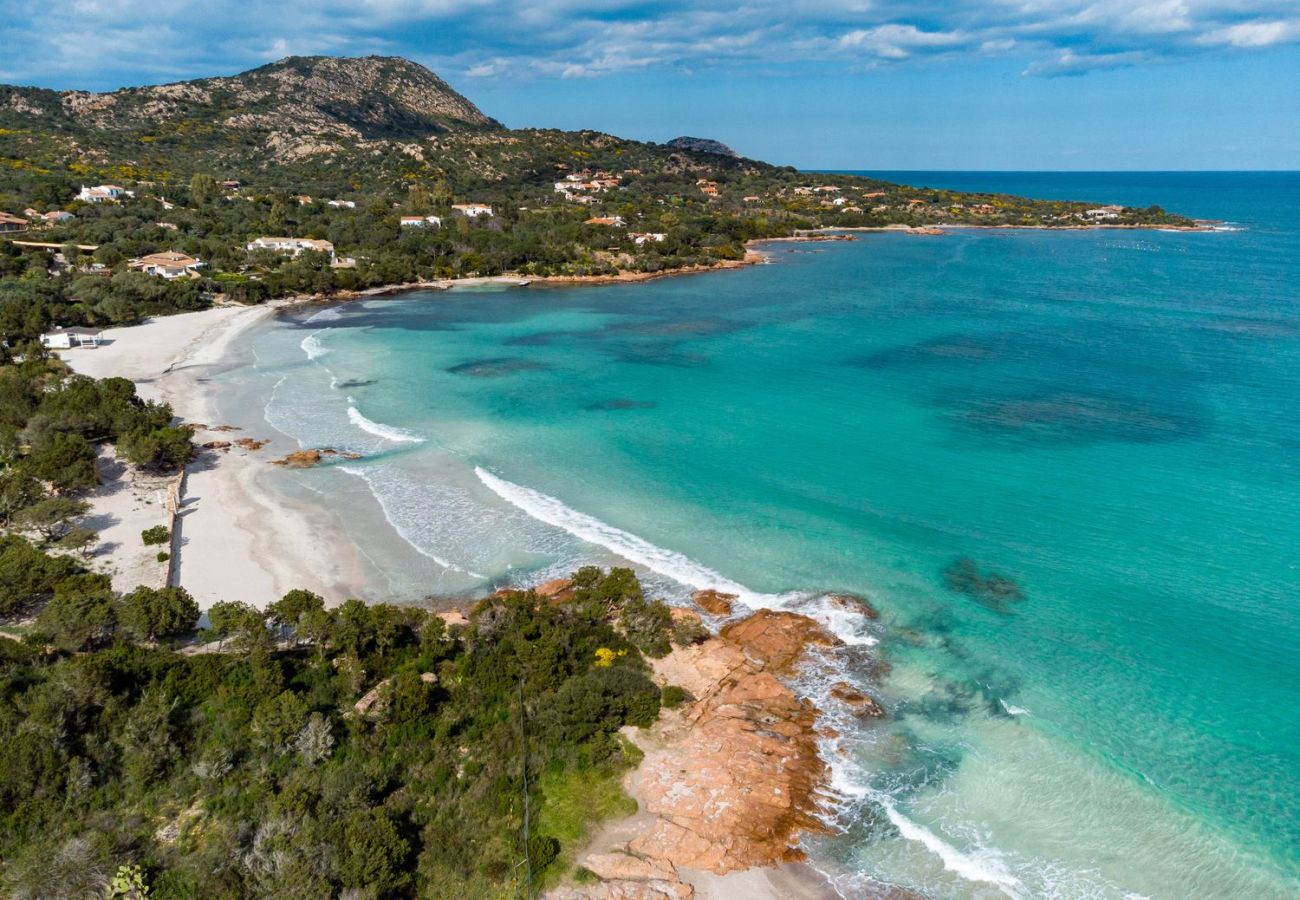 Villa in Olbia - Villa Majra - fantastischer Pool mit Blick auf Tavolara