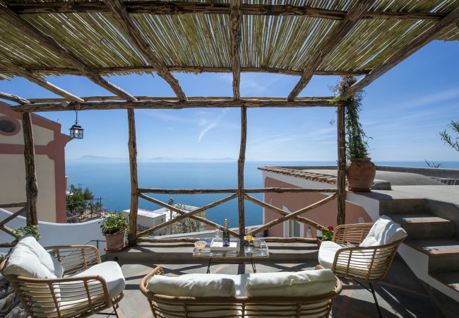  in Praiano - Casa Terry - Schöne Wohnung mit Meerblick