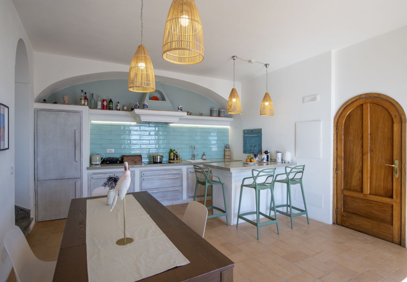 Villa in Praiano - Punta di Diamante - 200 Stufen zum Himmel