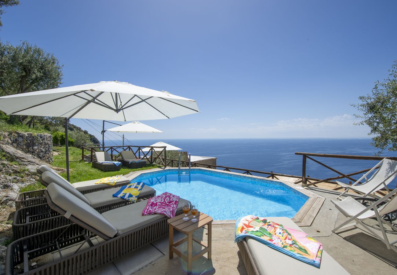 Villa in Praiano - Punta di Diamante - 200 Stufen zum Himmel