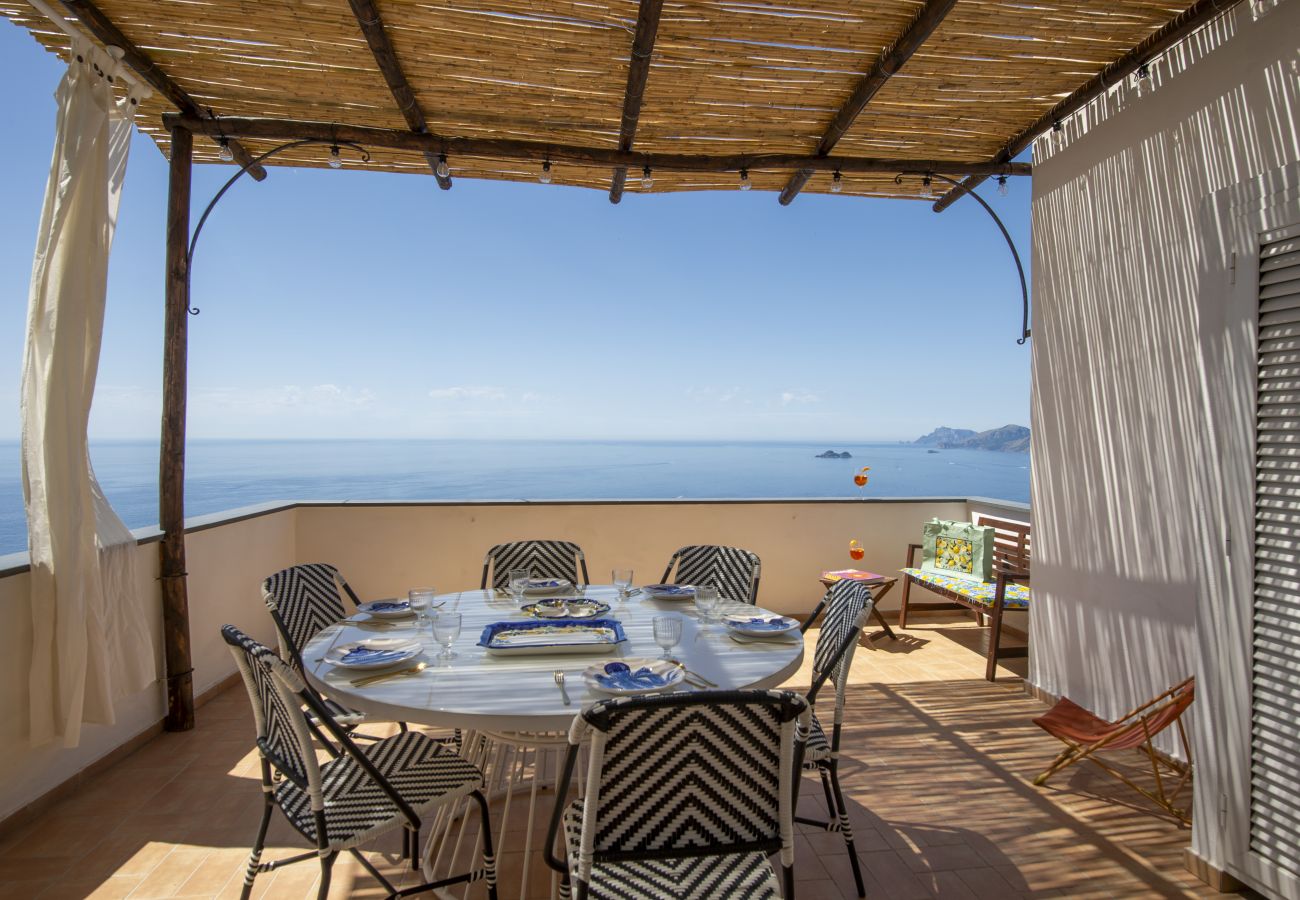Villa in Praiano - Punta di Diamante - 200 Stufen zum Himmel