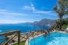 Villa in Praiano - Punta di Diamante - 200 Stufen zum Himmel Villa in Praiano - Punta di Diamante - 200 Stufen zum Himmel