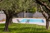 Ferienwohnung in Lazise - Regarda - Casa Erika mit grosser Terrasse, Pool, WLan