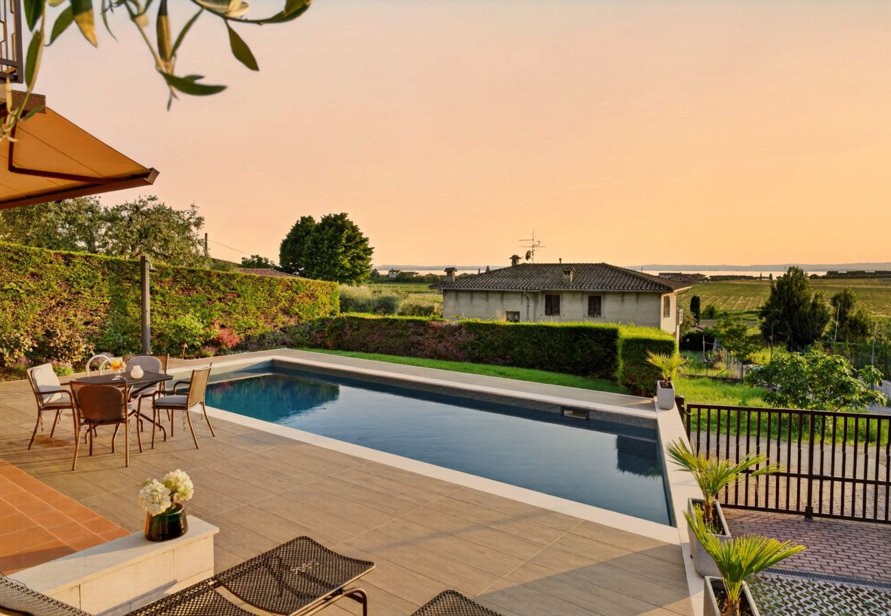 Villa in Lazise - Regarda - Villa Celebrity mit privat Pool und Seeblick