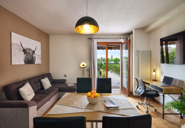 Ferienwohnung in Lazise - Regarda - Apartment Markus mit Pool, Wlan, Garten, Tennis